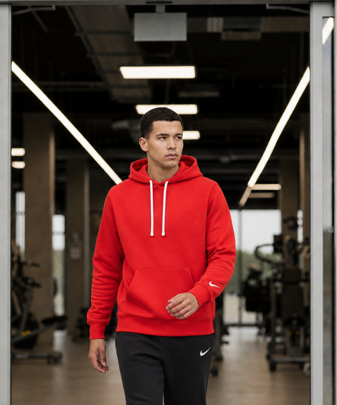 Мъжки спортен екип PARK 26 WINTER HOODY TRACK - IO9035-657/IB1248-010