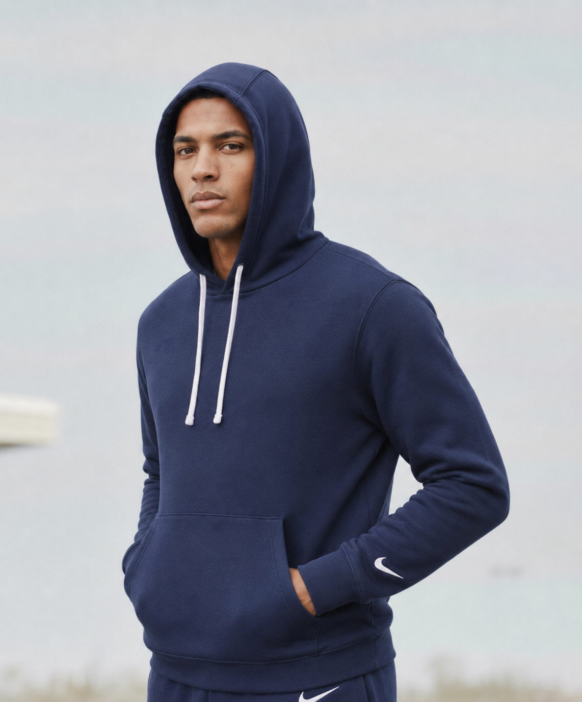 Мъжки спортен екип PARK 26 WINTER HOODY TRACK - IO9035-410/IB1248-410