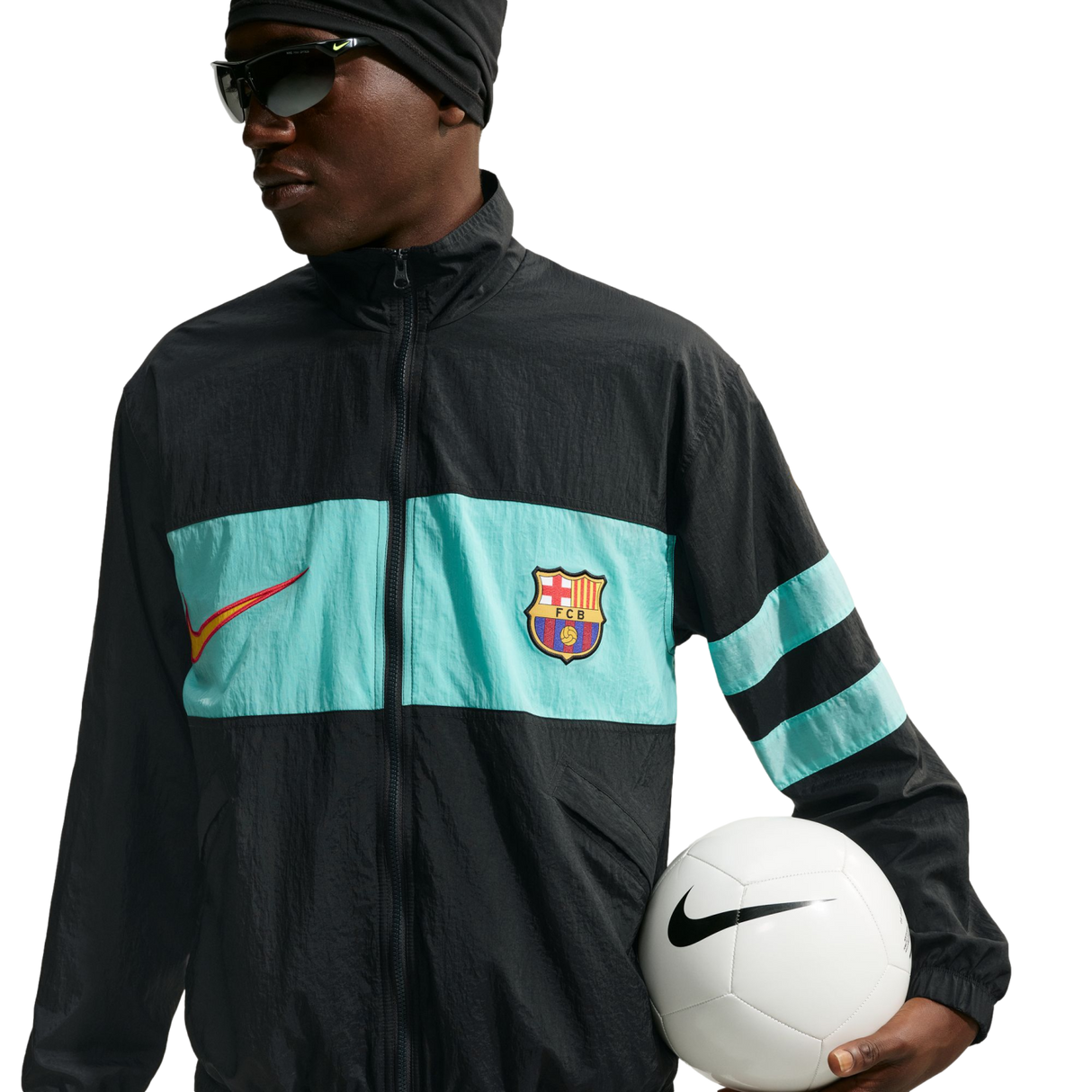Яке FC Barcelona 26/27 Repel i96 (Черен) - IO4327-010