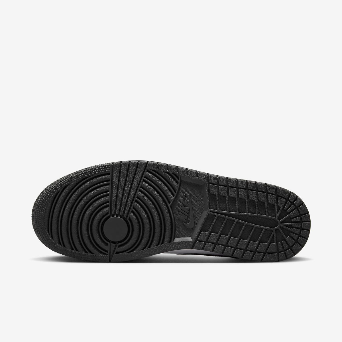 Мъжки маратонки Air Jordan 1 Low White Black - 553558-132 – снимка 2