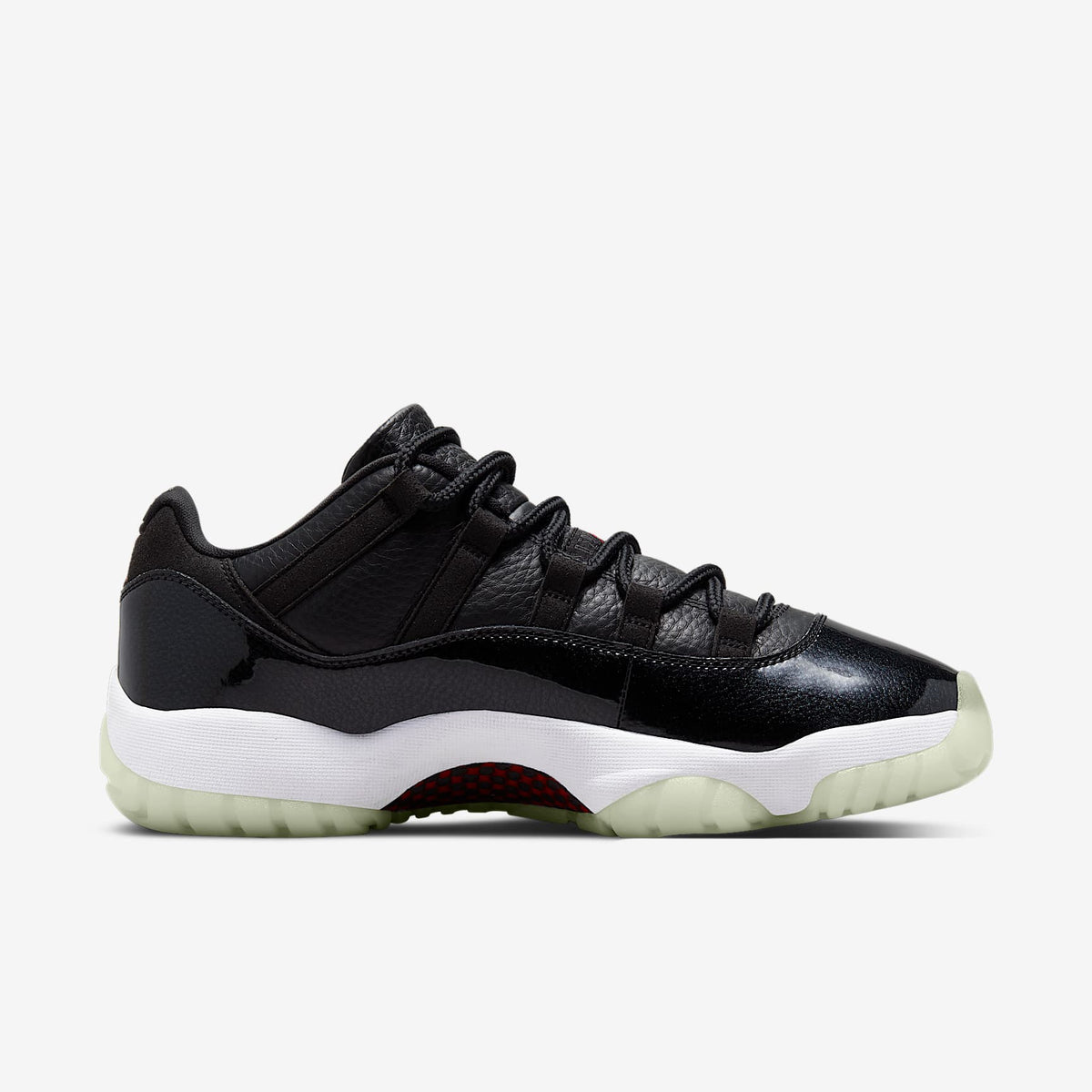Мъжки маратонки Air Jordan 11 Retro Low Black White Sail - AV2187-001 – снимка 3