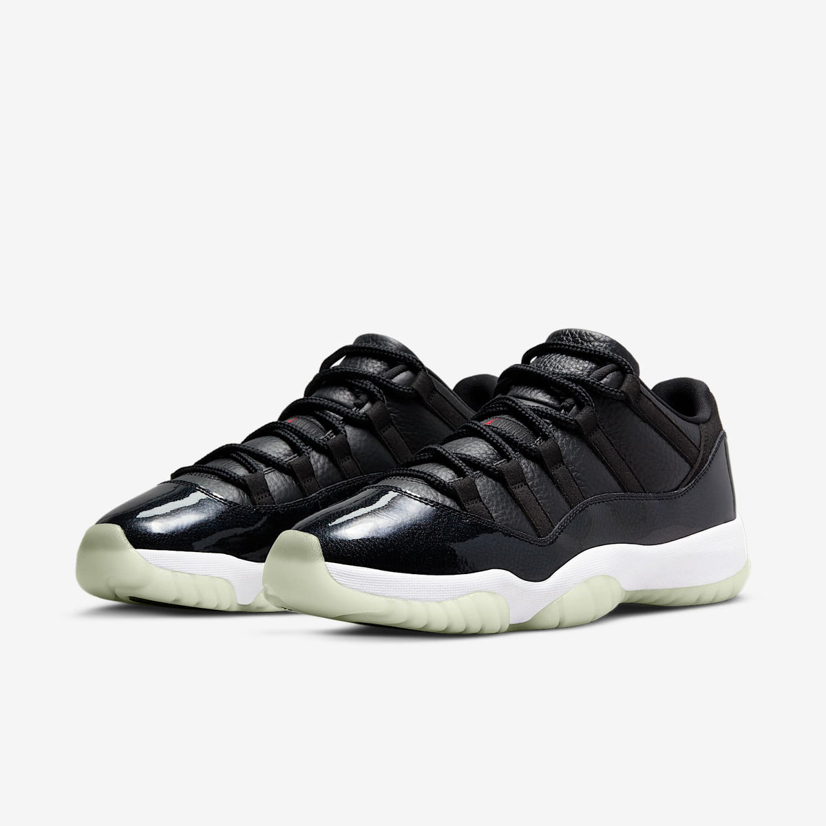Мъжки маратонки Air Jordan 11 Retro Low Black White Sail - AV2187-001 – снимка 5