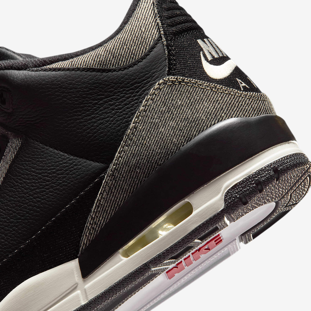 Мъжки маратонки Nike Air Jordan 3 Retro x Levi’s Black - IR0914-400 – снимка 8