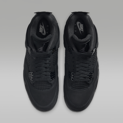 Мъжки маратонки Air Jordan 4 Retro Black Cat - FV5029-010 – снимка 4