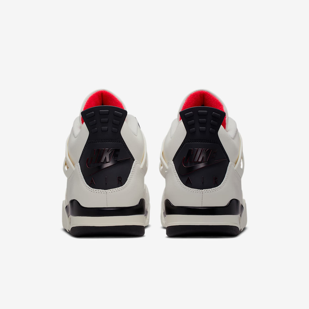 Мъжки маратонки Air Jordan 4 Retro Flight Club Sail University Red Black - IM4002-100 – снимка 6