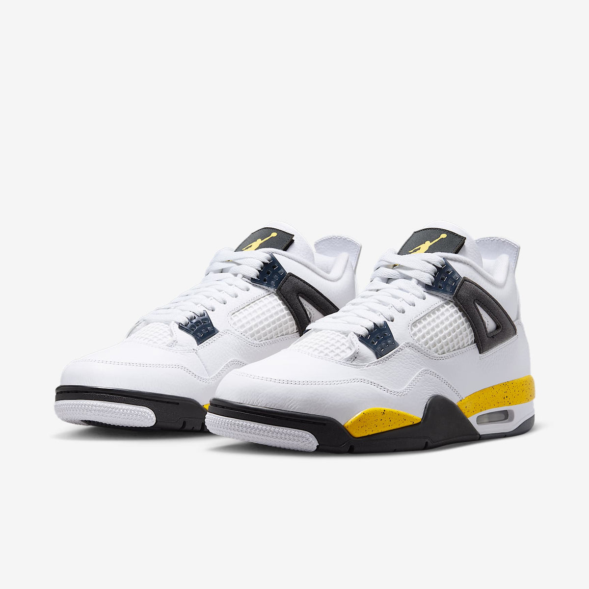 Мъжки маратонки Air Jordan 4 Retro Tour Yellow White Dark Blue Grey Black - IO2463-102 – снимка 5