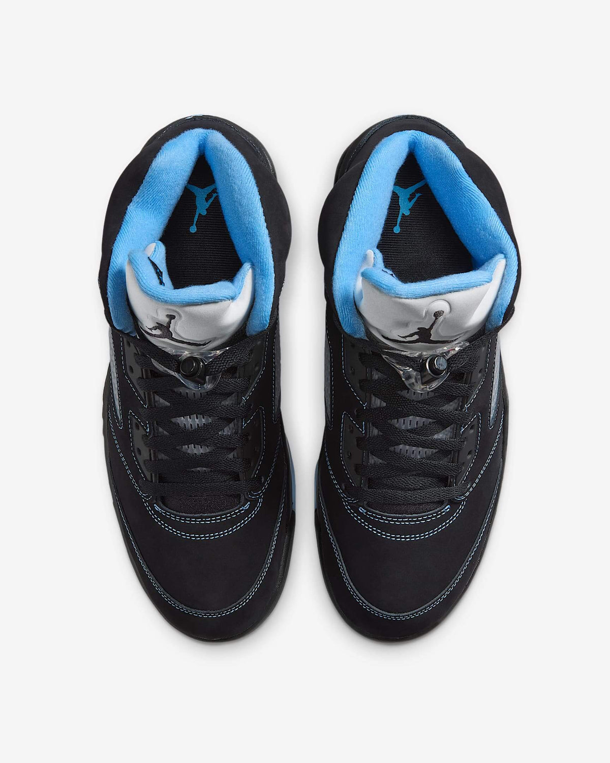 Мъжки маратонки Air Jordan 5 Retro Black University Blue - DD0587-008 – снимка 8