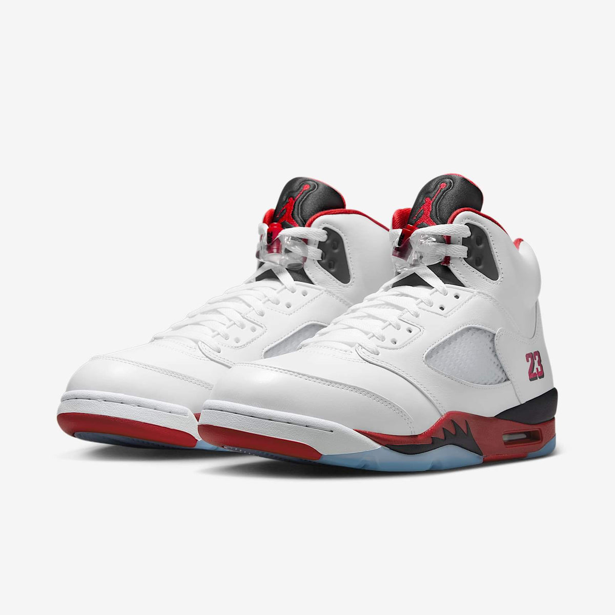 Мъжки маратонки Nike Air Jordan 5 Retro Fire Red Black Tongue - HQ7978-101 – снимка 5
