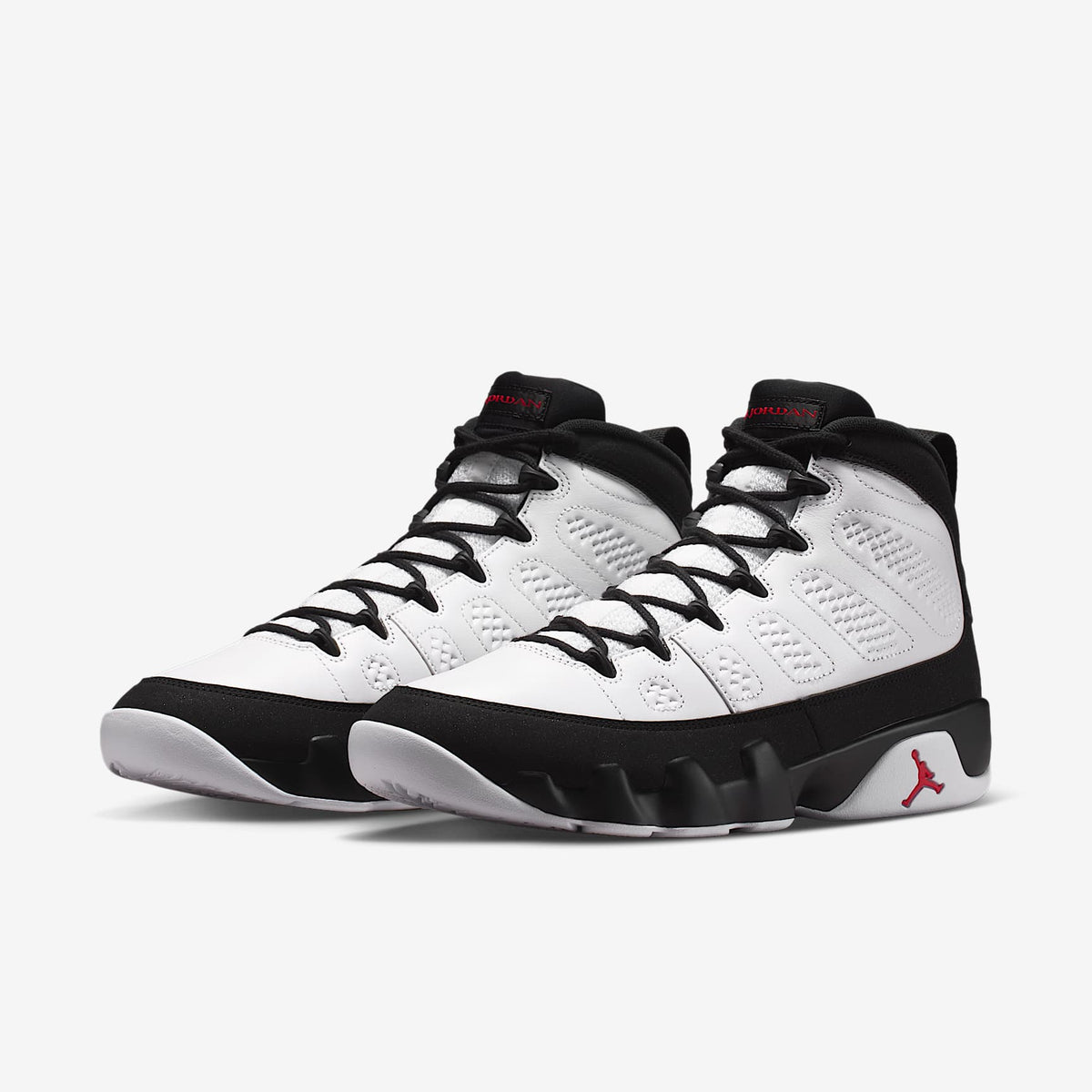 Мъжки маратонки Air Jordan 9 Retro OG White Black True Red - IX6179-100 – снимка 5