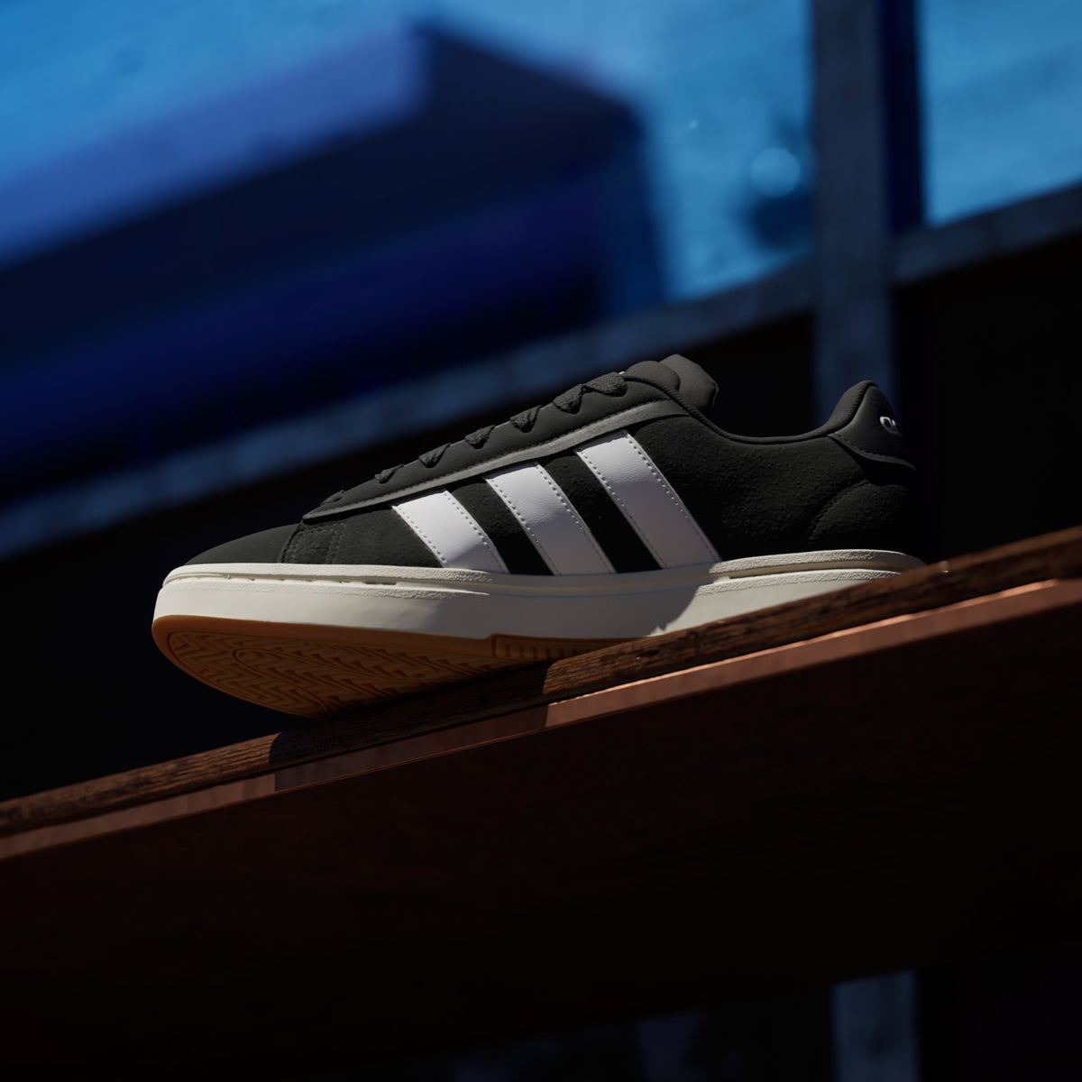 Мъжки маратонки adidas Grand Court Alpha Core Black White - JR0543 – снимка 7