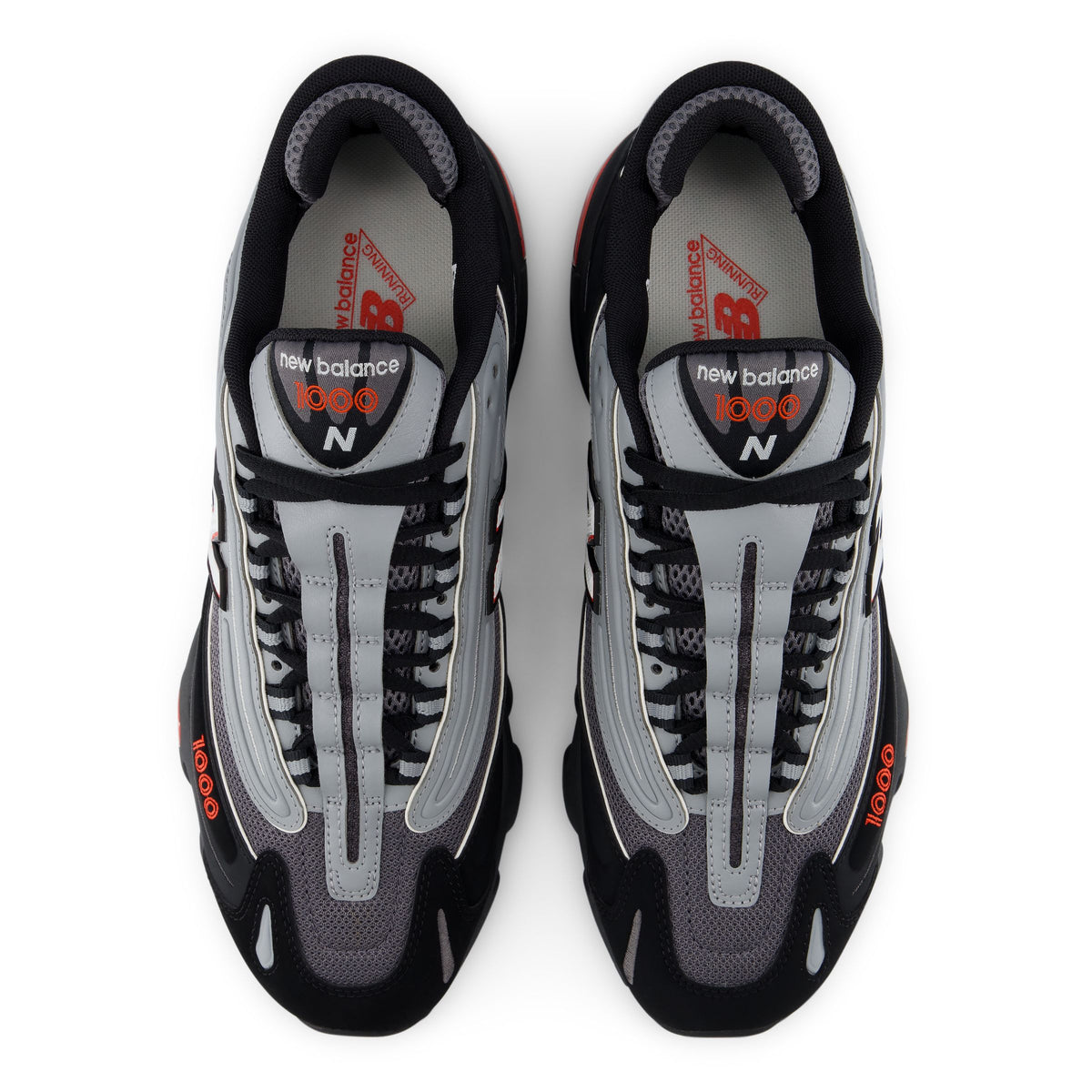 Маратонки New Balance 1000 Black Grey Red - U10004HL – снимка 3