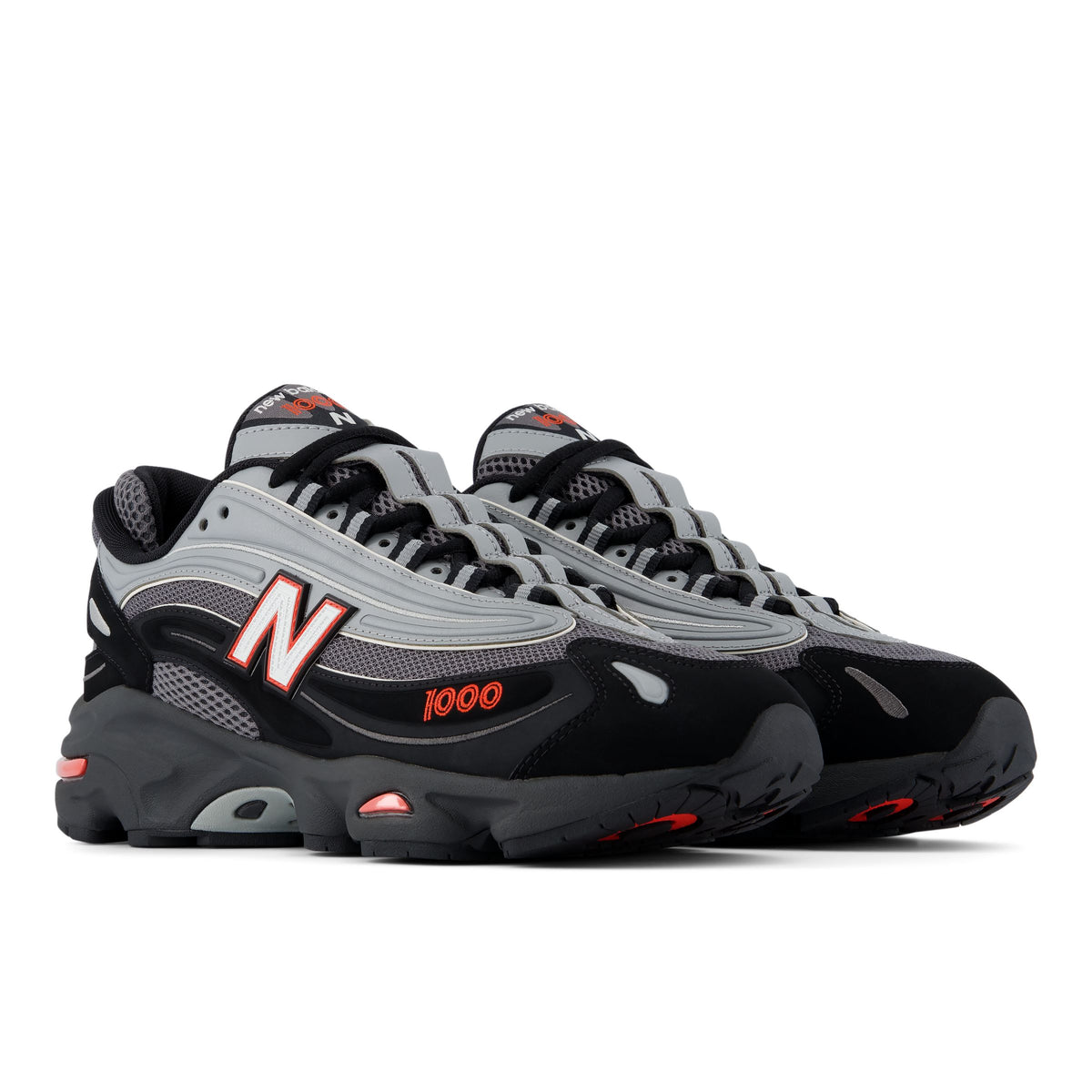 Маратонки New Balance 1000 Black Grey Red - U10004HL – снимка 4