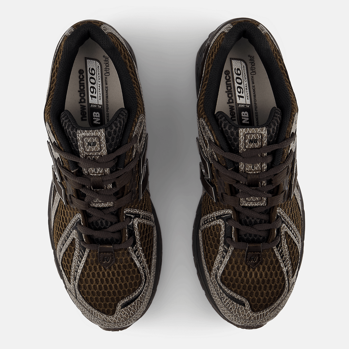 Мъжки маратонки New Balance 1906 Thunder Brown Black - U19062NQ – снимка 3