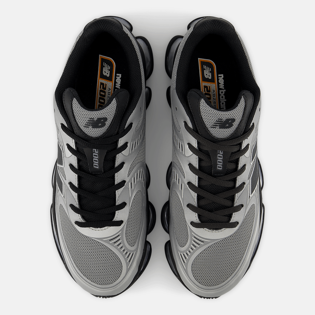 Мъжки маратонки New Balance 2000 Slate Grey/Silver Metallic - U20006OU – снимка 3