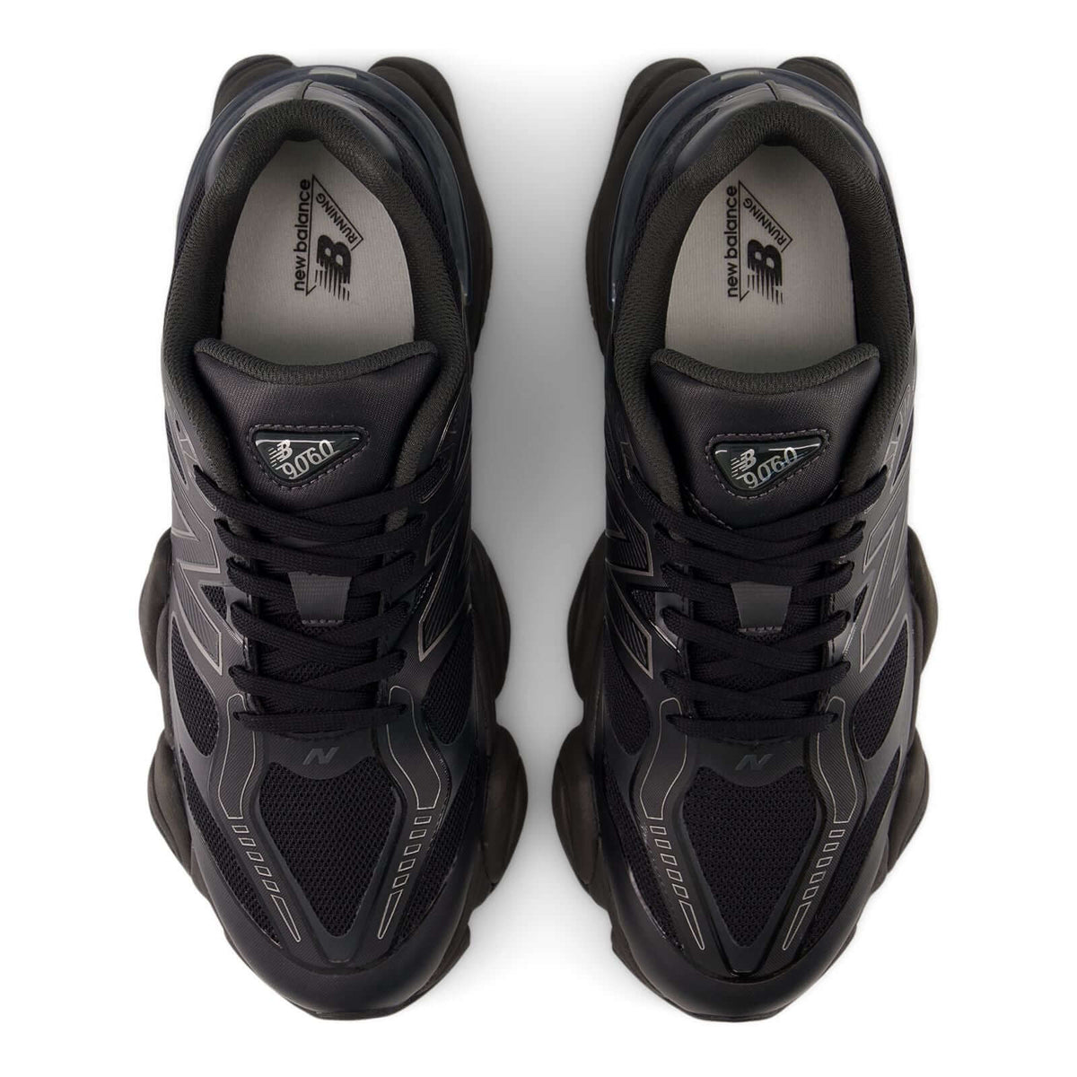 Маратонки New Balance 9060 Black Grey Black - U90606TO – снимка 3