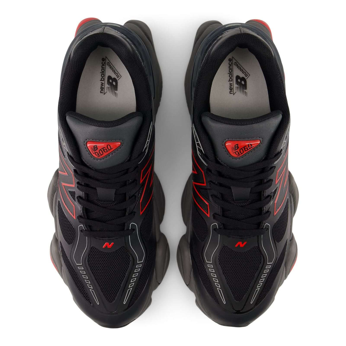 Маратонки New Balance 9060 Black/Fire Cracker - U90606LE – снимка 3
