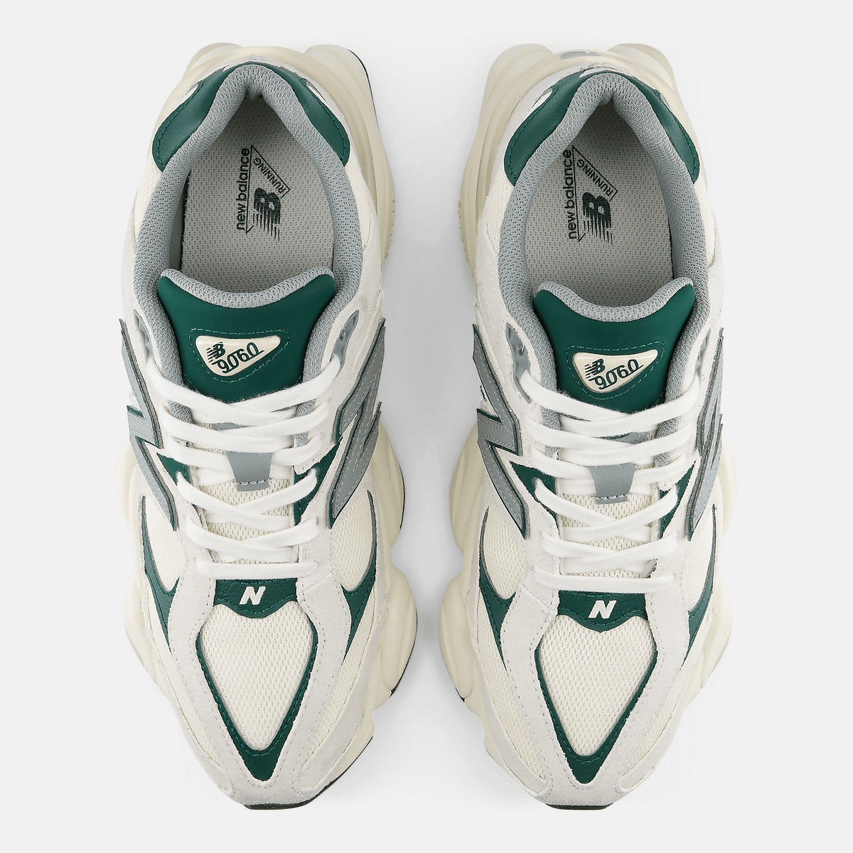 Мъжки маратонки New Balance 9060 Nightwatch Green/Angora - U90607ET – снимка 3