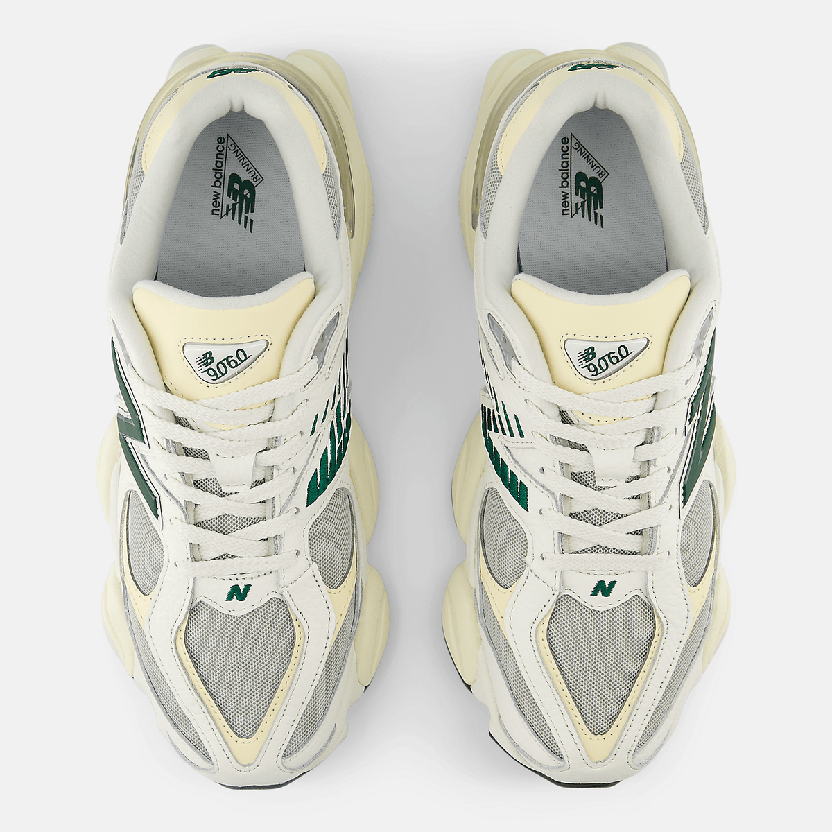 Мъжки маратонки New Balance 9060 Sea Salt Yellow - U9060ESE – снимка 3