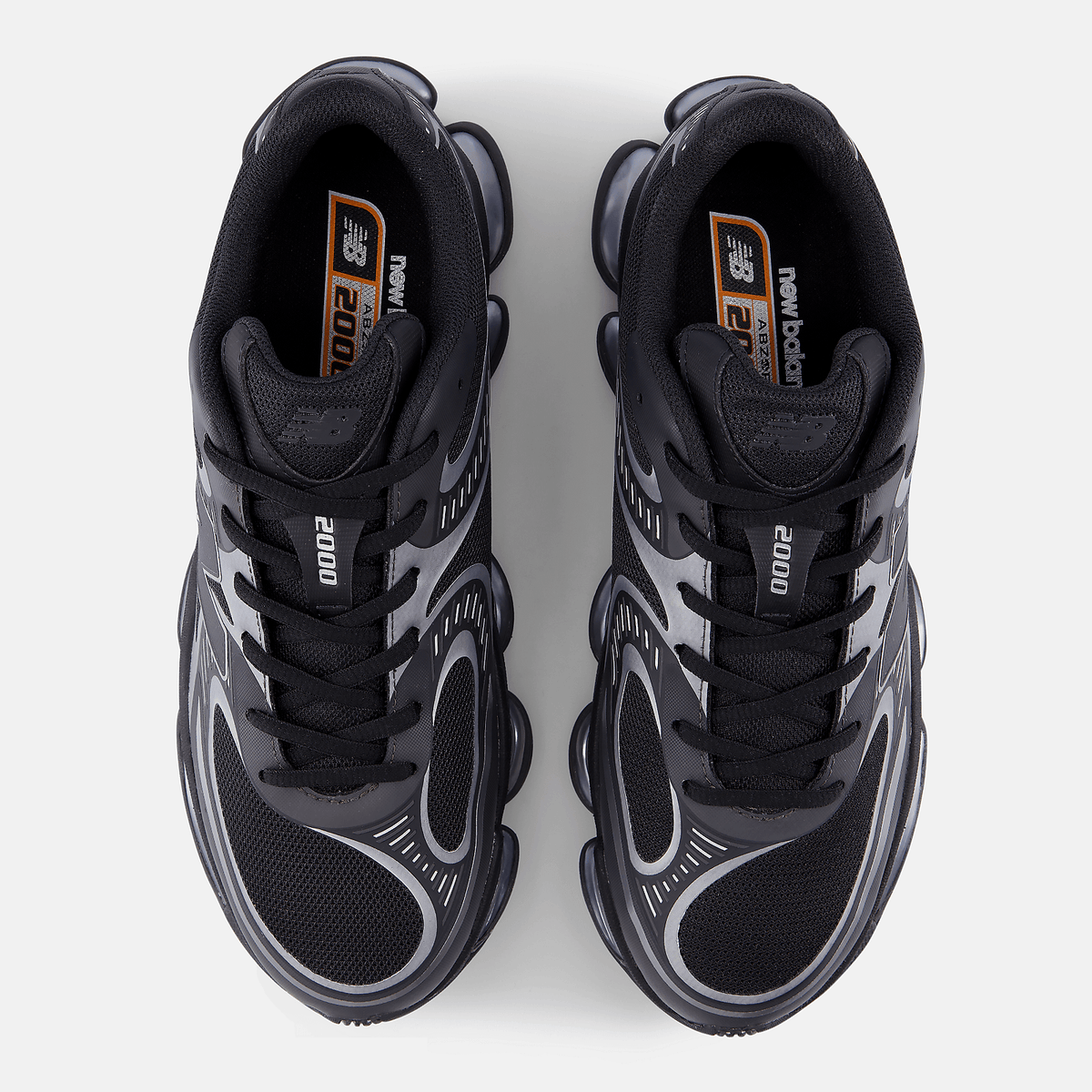 Мъжки маратонки New Balance Abzorb 2000 Black-Silver Metallic - U20008LL – снимка 3