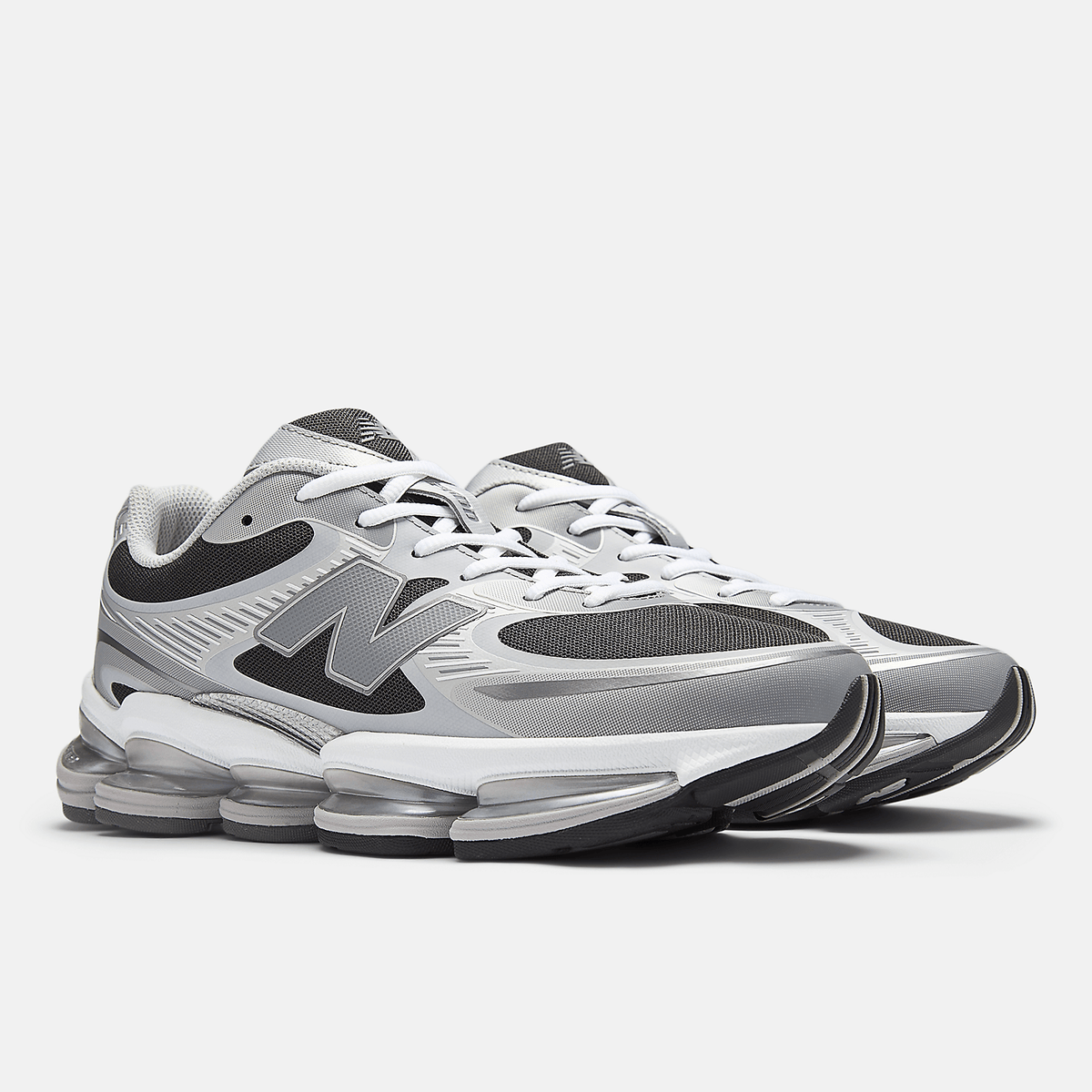 Мъжки маратонки New Balance Abzorb 2000 Silver Metallic-Faded Black - U20003OZ – снимка 4