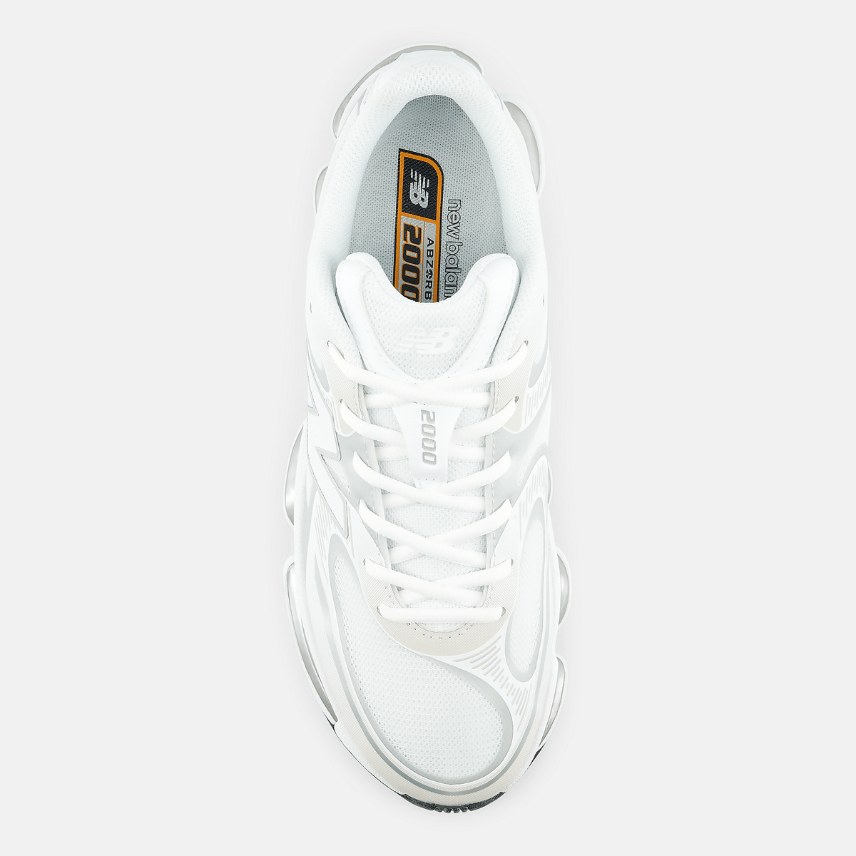 Мъжки маратонки New Balance Abzorb 2000 White Silver Metallic - U20004GM – снимка 3