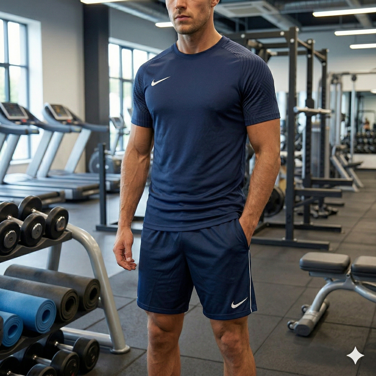 Спортен комплект Nike ACADEMY 2 SET - HV8160-410 / HM7146-410 – снимка 6