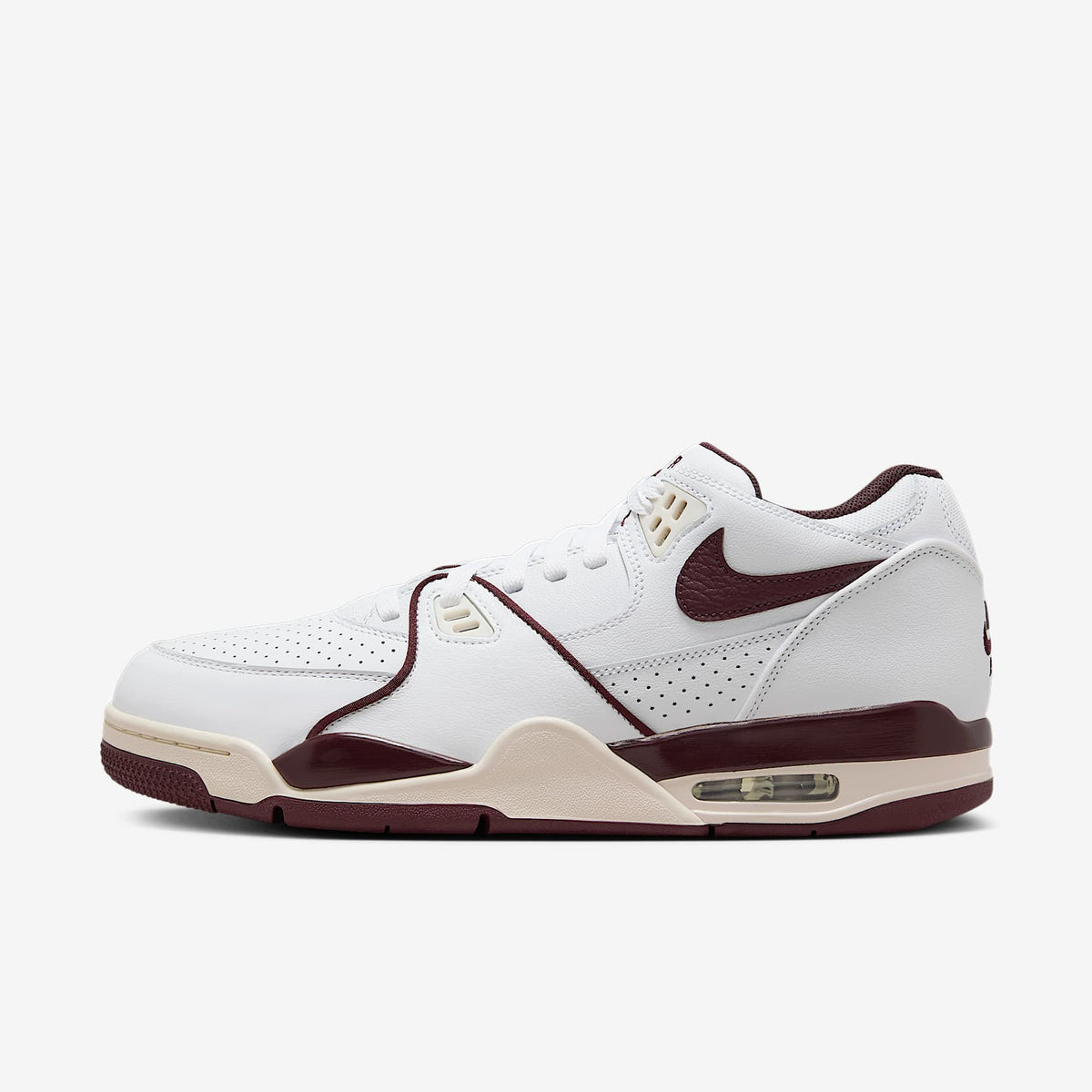 Мъжки маратонки Nike Air Flight '89 Low White Phantom Flat Pewter - FQ8256-100
