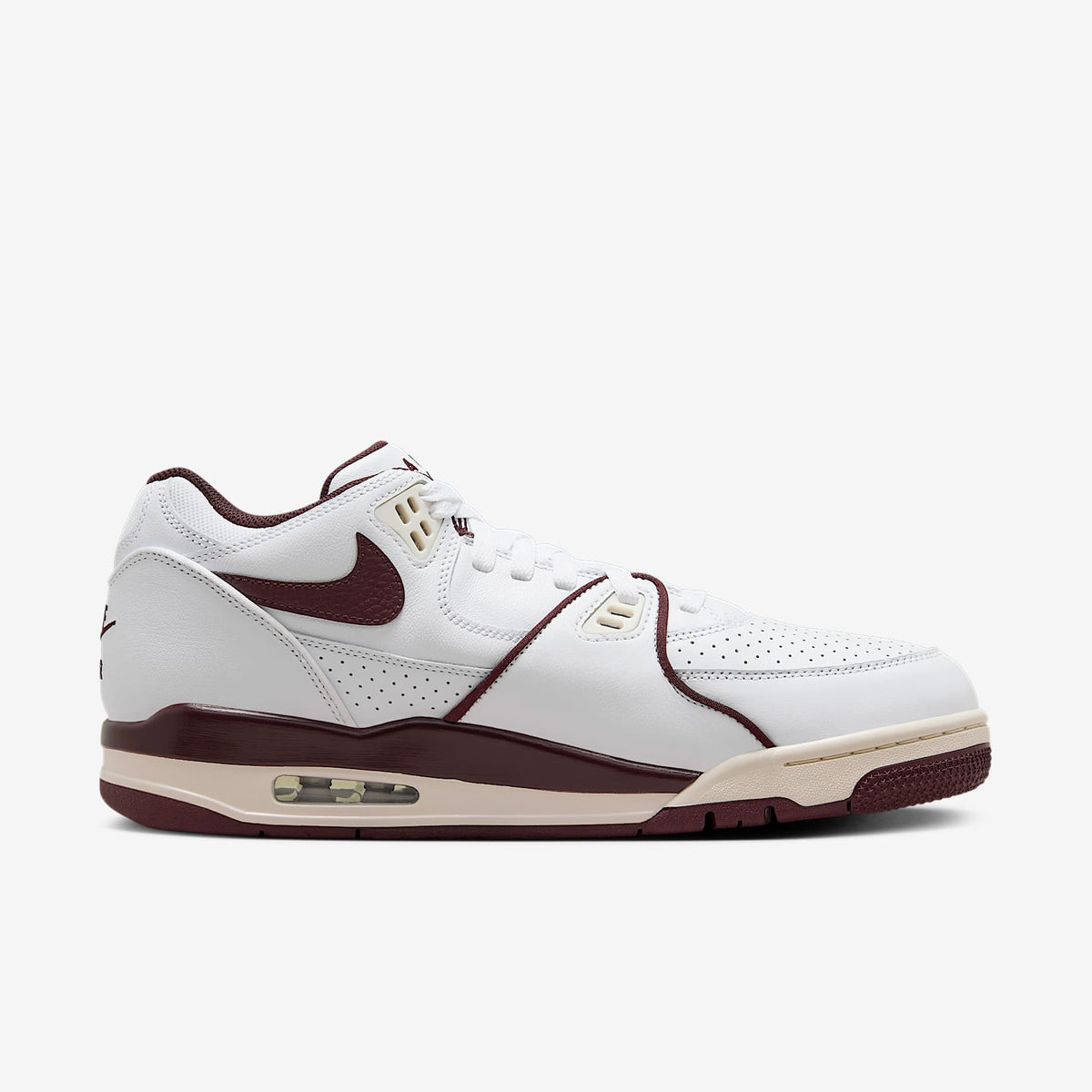 Мъжки маратонки Nike Air Flight '89 Low White Phantom Flat Pewter - FQ8256-100 – снимка 3