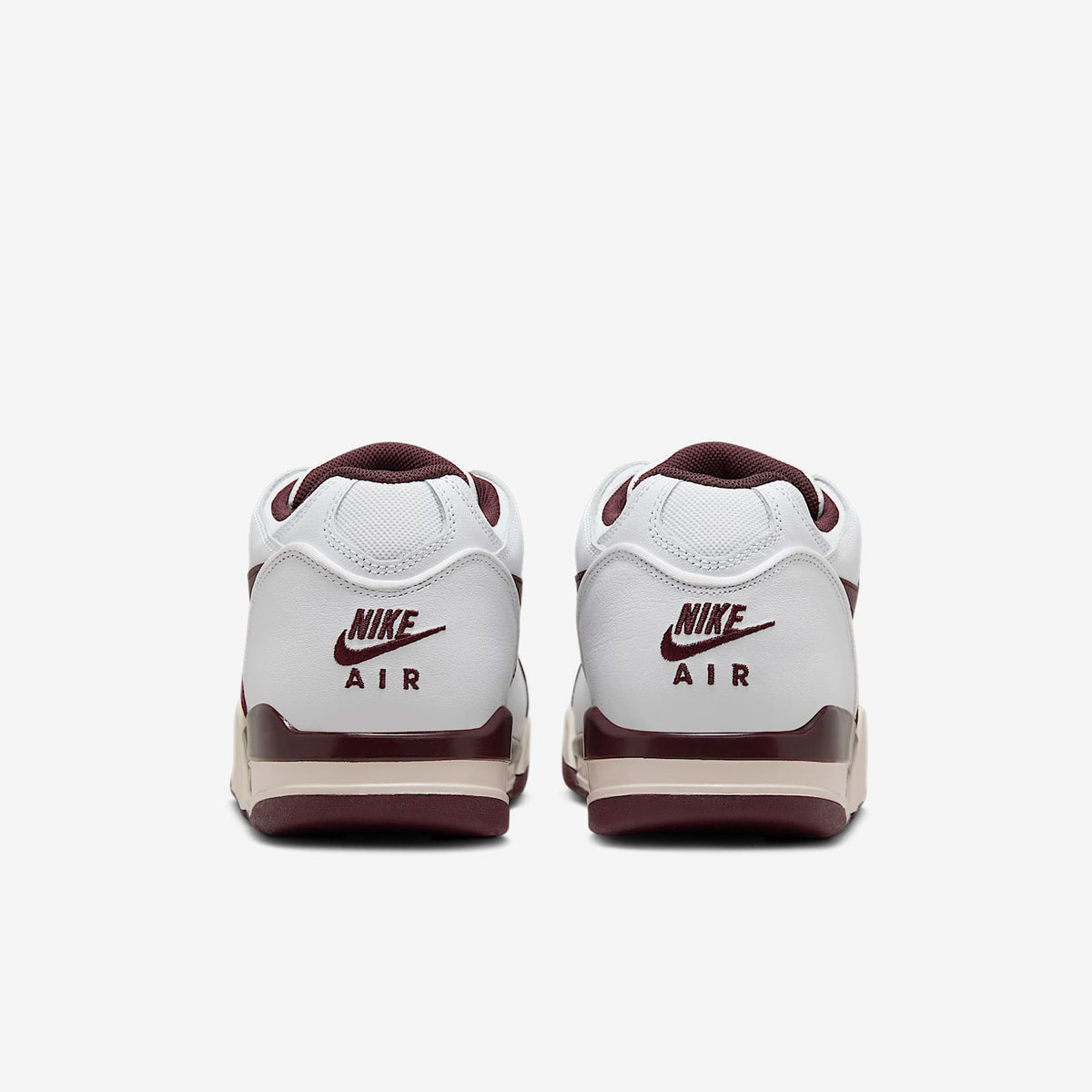 Мъжки маратонки Nike Air Flight '89 Low White Phantom Flat Pewter - FQ8256-100 – снимка 6