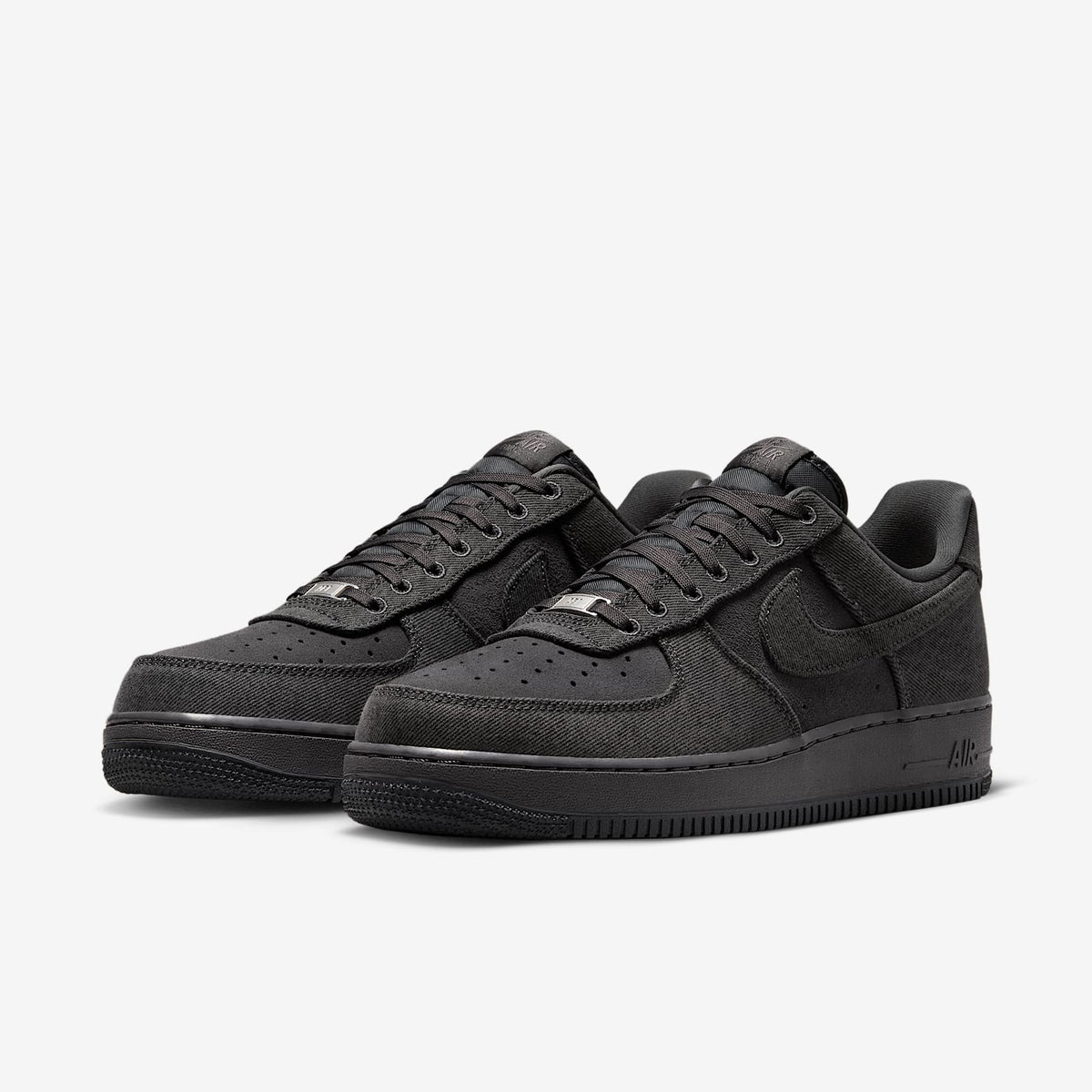 Мъжки маратонки Nike Air Force 1 '07 LV8 Black Denim - IR0951-003 – снимка 5