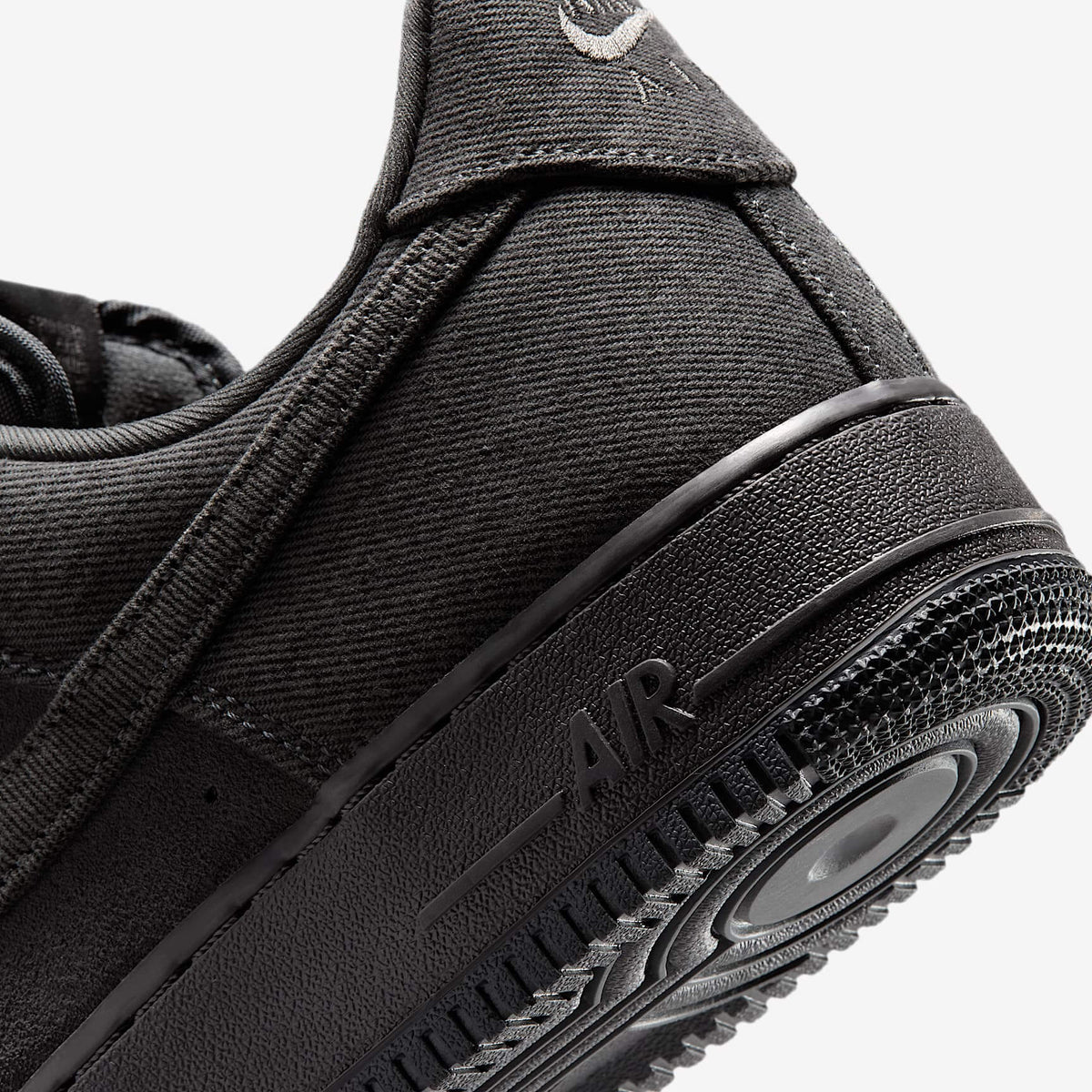 Мъжки маратонки Nike Air Force 1 '07 LV8 Black Denim - IR0951-003 – снимка 8