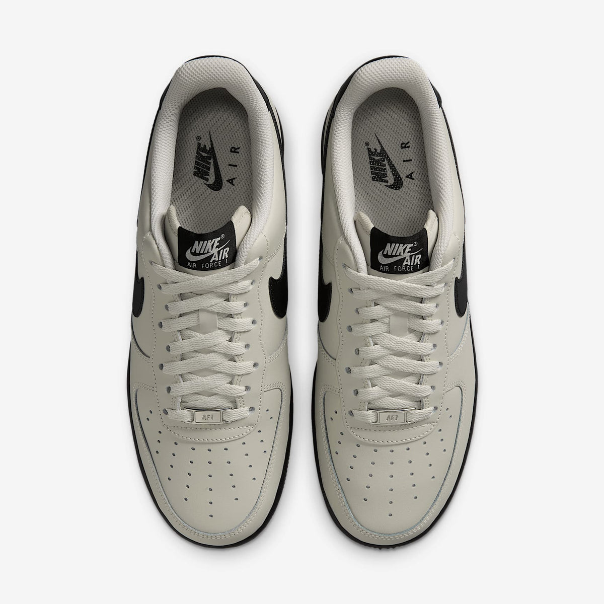 Маратонки Nike Air Force 1 '07 Light Bone Black - FJ4146-005 – снимка 4