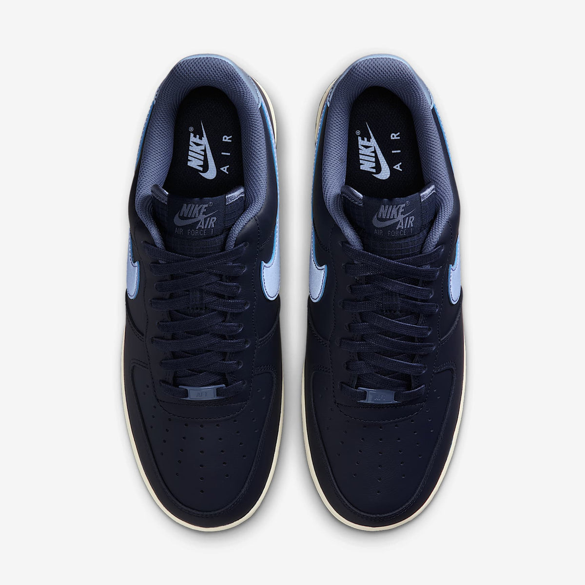 Мъжки маратонки Nike Air Force 1 '07 Obsidian Diffused Blue Soft Pearl - IM6600-451 – снимка 4