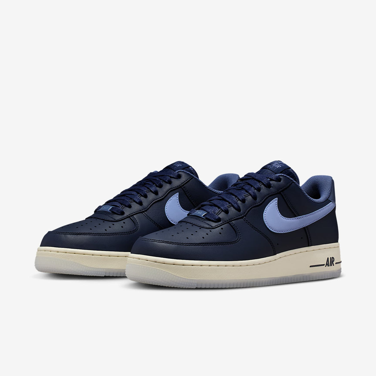 Мъжки маратонки Nike Air Force 1 '07 Obsidian Diffused Blue Soft Pearl - IM6600-451 – снимка 5
