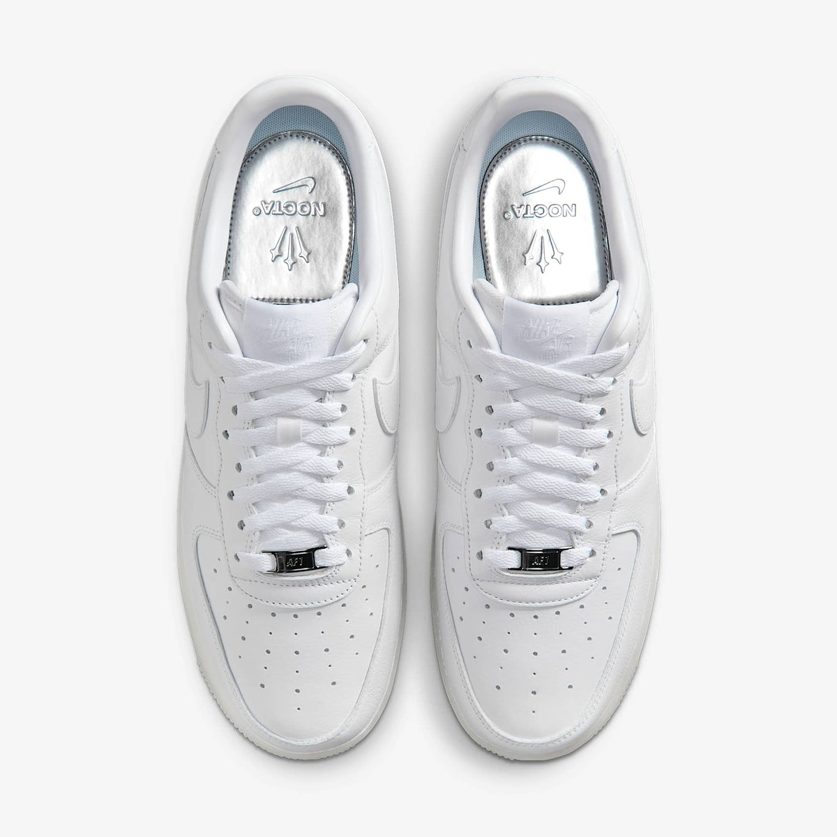 Мъжки маратонки Nike Air Force 1 Low Drake NOCTA Certified Lover Boy White Cobalt Tint - CZ8065-101 – снимка 4