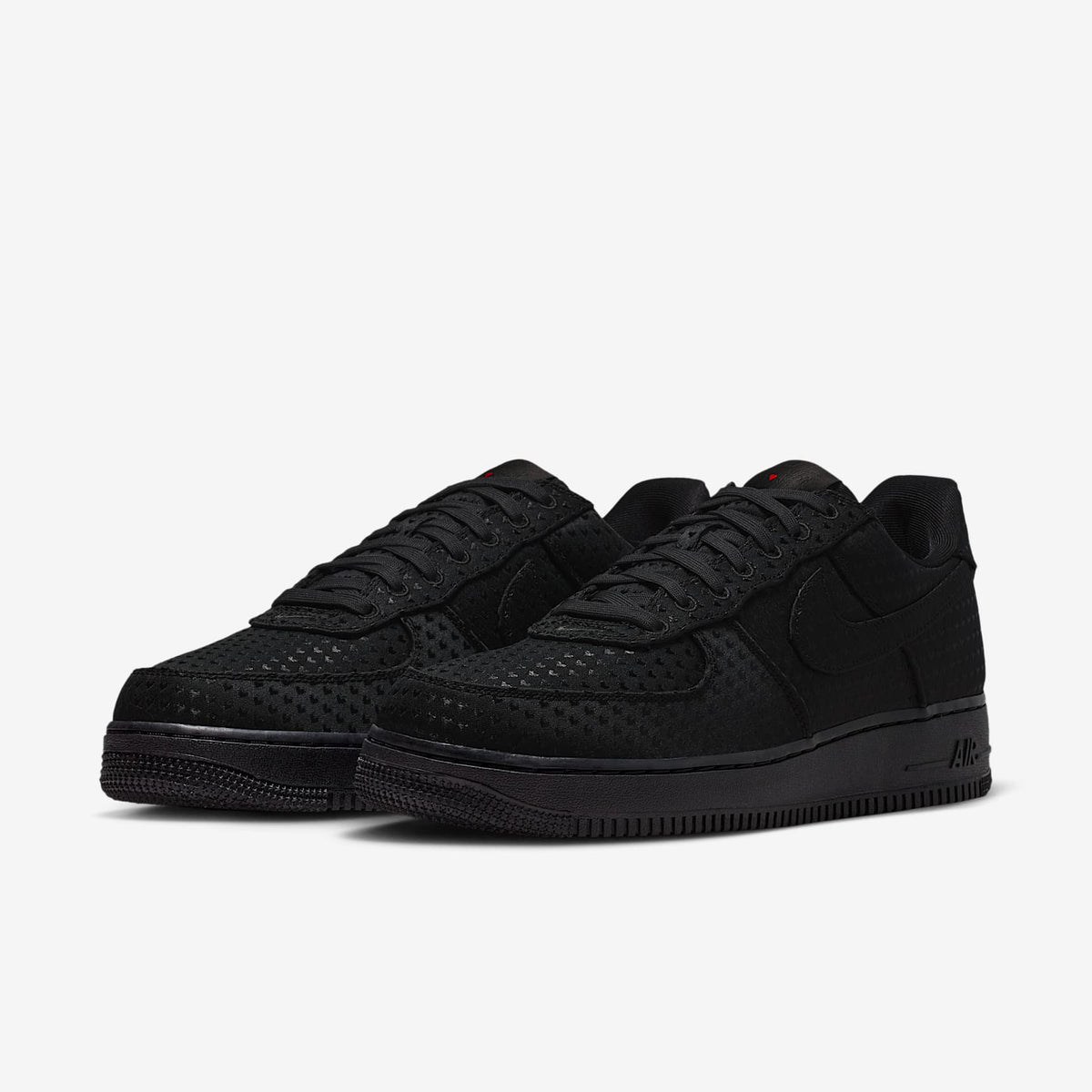 Мъжки маратонки Nike Air Force 1 Retro Valentine's Day Black University Red - IB6836-001 – снимка 5