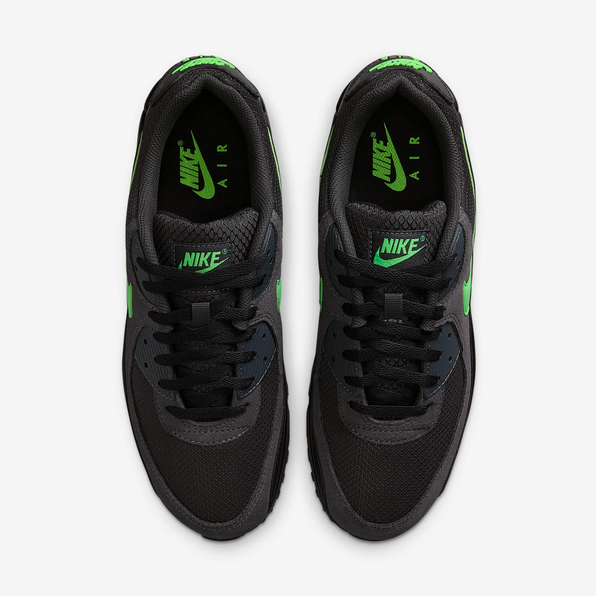 Мъжки маратонки Nike Air Max 90 Anthracite Black Green Strike - DM0029-015 – снимка 4