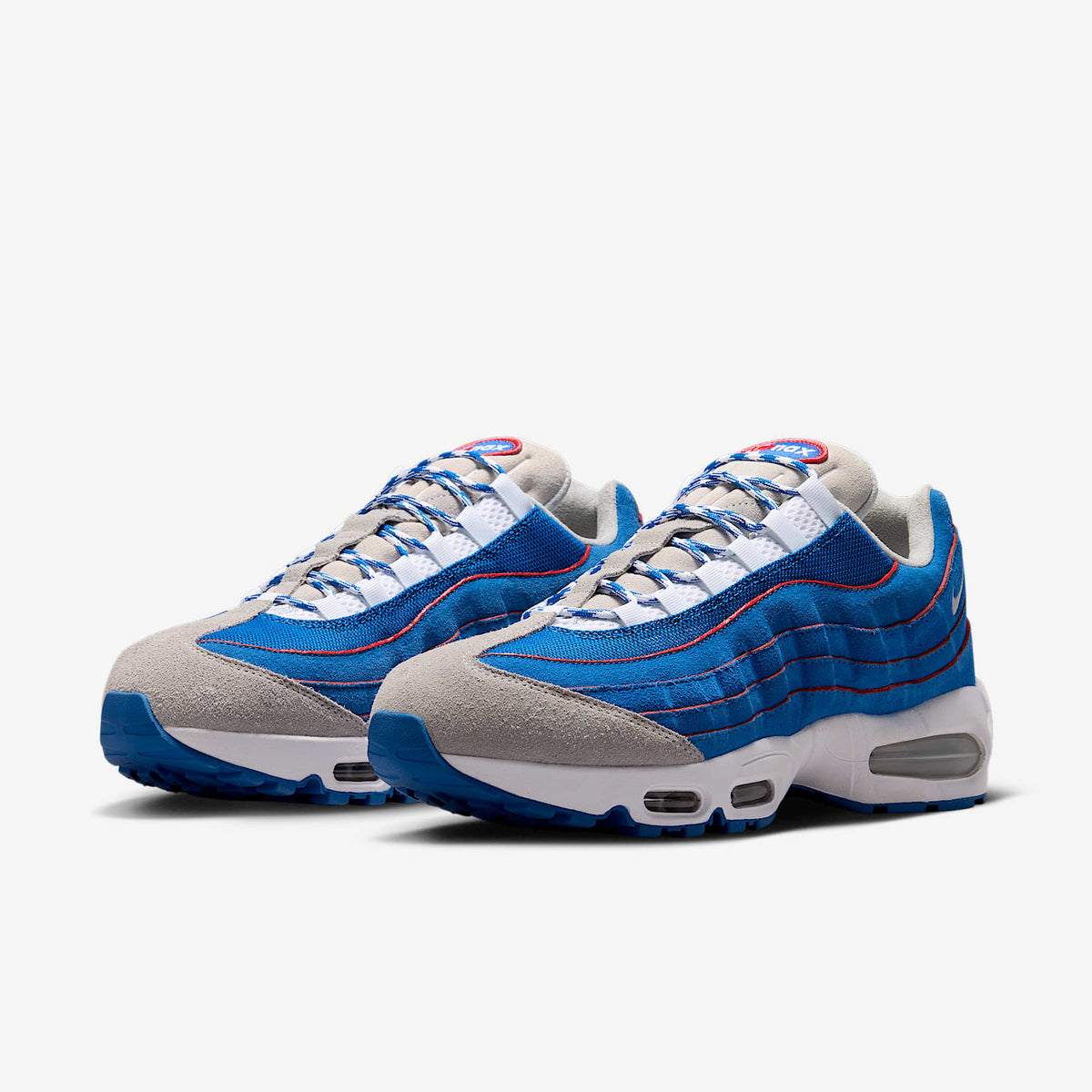 Мъжки маратонки Nike Air Max 95 Big Bubble Blue Sapphire White Light Smoke Grey - IR1944-400 – снимка 5