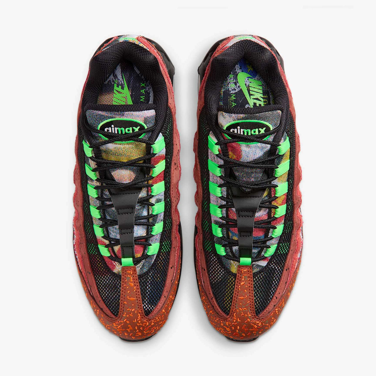 Мъжки маратонки Nike Air Max 95 Big Bubble Cinnamon/Metallic Silver/Black - IQ5755-200 – снимка 4
