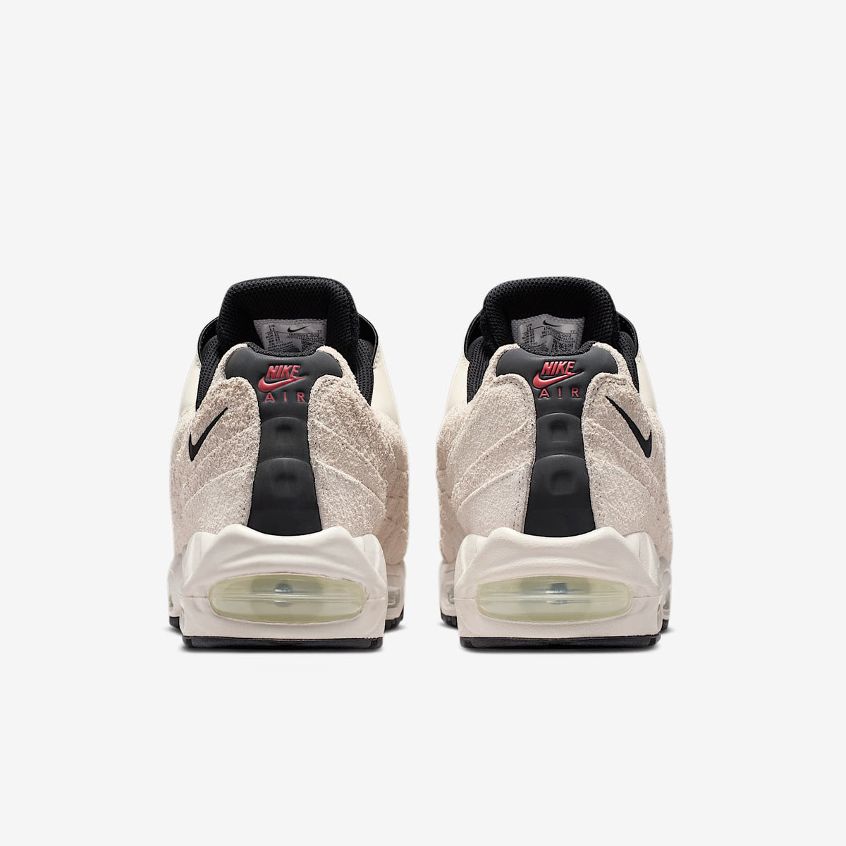 Мъжки маратонки Nike Air Max 95 Big Bubble Phantom Light Crimson Smoke Grey - IM0695-002 – снимка 6