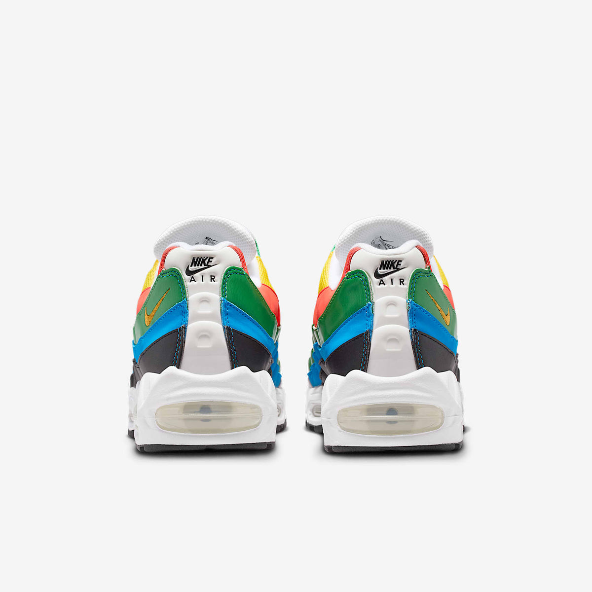 Мъжки маратонки Nike Air Max 95 Big Bubble Premium White Chile Red Photo Blue - IB7872-100 – снимка 6