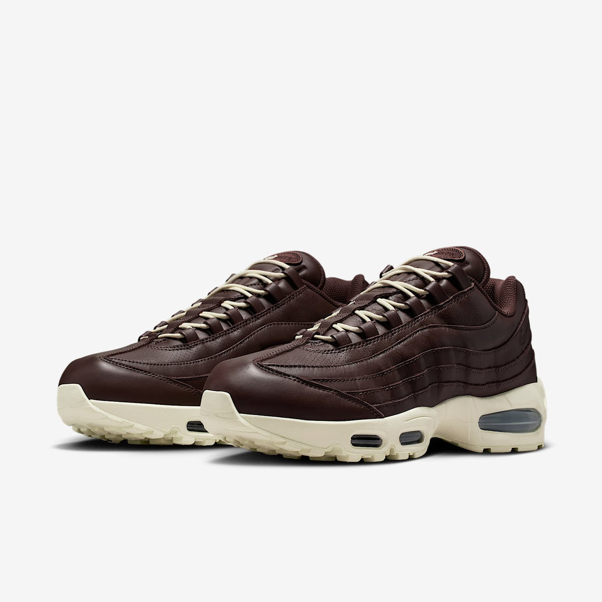 Мъжки маратонки Nike Air Max 95 QS Big Bubble Baroque Brown Leather - IM0696-200 – снимка 5