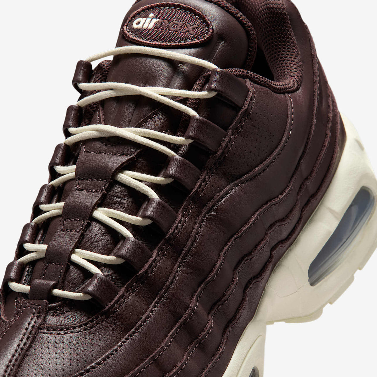 Мъжки маратонки Nike Air Max 95 QS Big Bubble Baroque Brown Leather - IM0696-200 – снимка 7