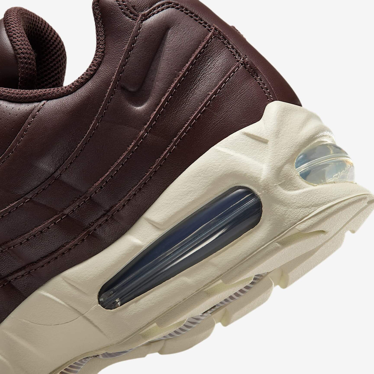 Мъжки маратонки Nike Air Max 95 QS Big Bubble Baroque Brown Leather - IM0696-200 – снимка 8