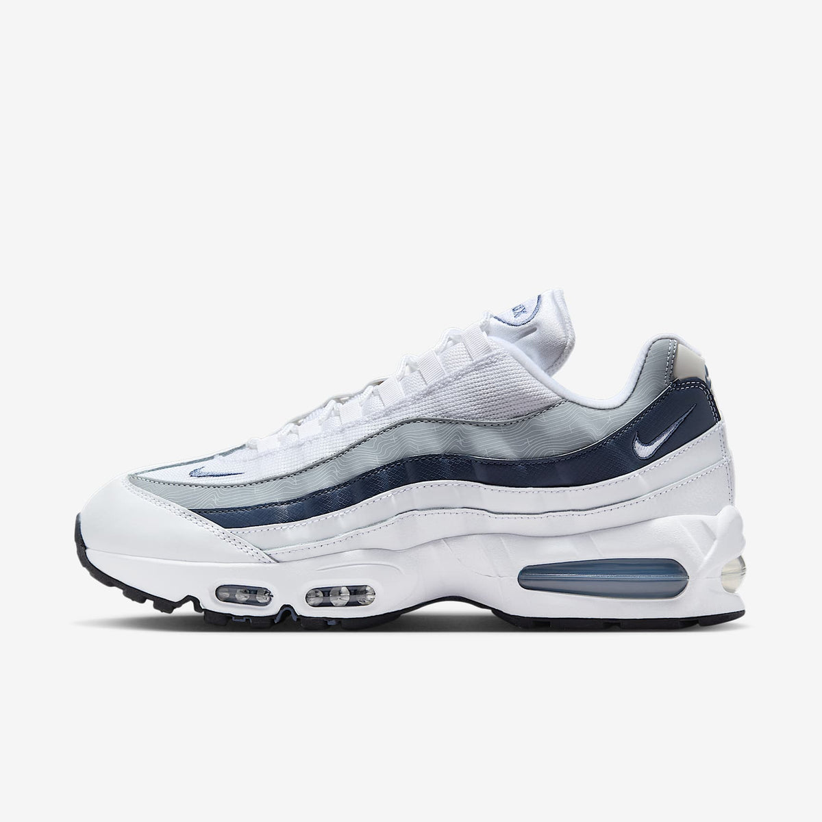 Мъжки маратонки Nike Air Max 95 White Diffused Blue Midnight Navy - IF2718-100