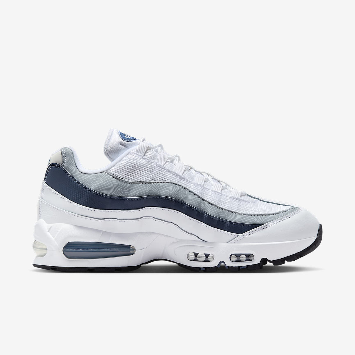 Мъжки маратонки Nike Air Max 95 White Diffused Blue Midnight Navy - IF2718-100 – снимка 3