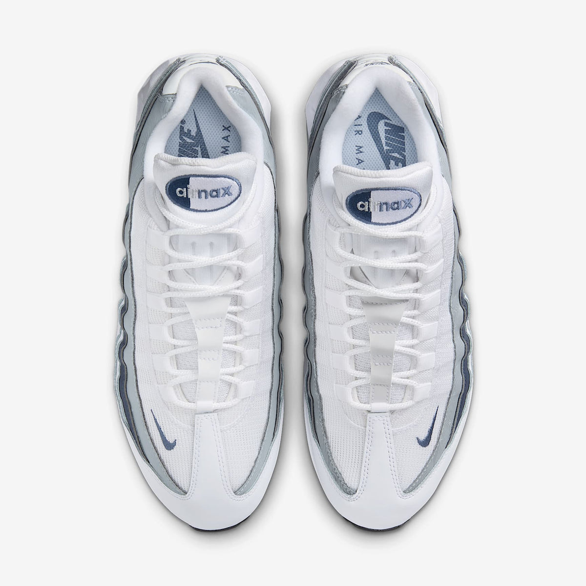 Мъжки маратонки Nike Air Max 95 White Diffused Blue Midnight Navy - IF2718-100 – снимка 4