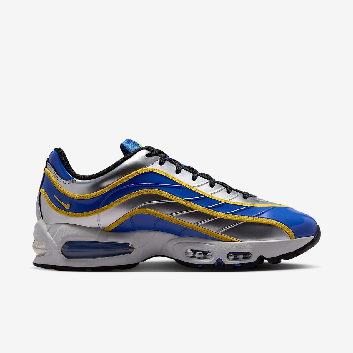 Мъжки маратонки Nike Air Max Joga Bonito R9 Metallic Silver Varsity Royal Black - IX8646-001 – снимка 3