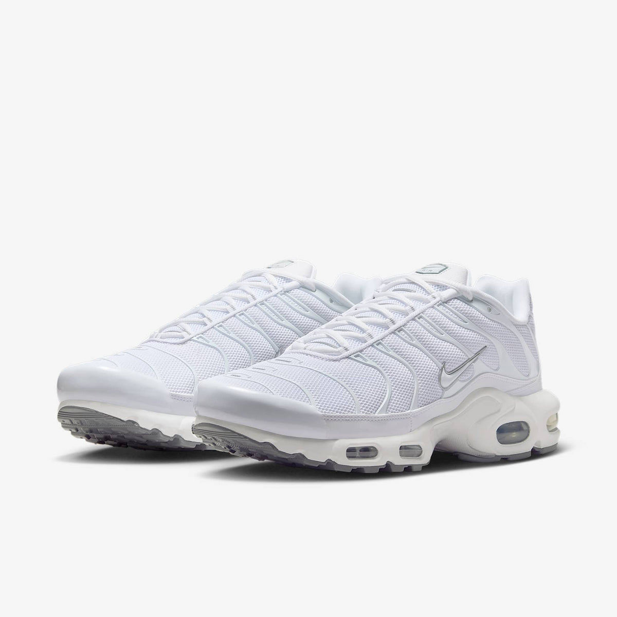 Мъжки маратонки Nike Air Max Plus White Black Cool Grey - 604133-139 – снимка 5