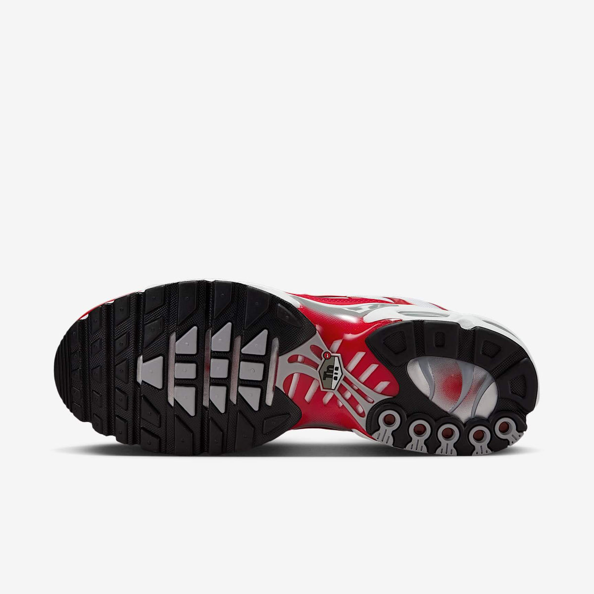 Мъжки маратонки Nike Air Max Plus White University Red Wolf Grey - IF6224-101 – снимка 2